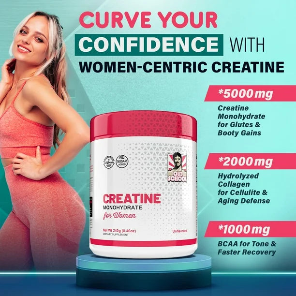 CREATINA MONOHYDRATE FOR WOMEN