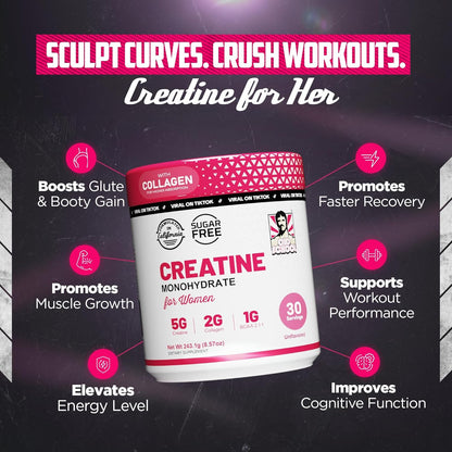 CREATINA MONOHYDRATE FOR WOMEN